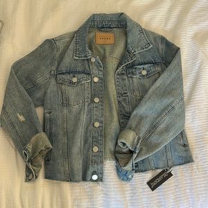 BlankNYC cropped jean jacket